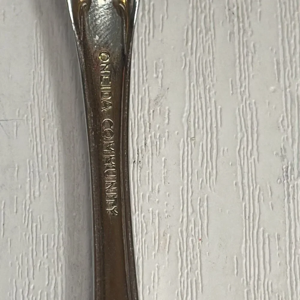 Oneida Brahms Community 7” Tablespoon‎ Stainless Steel Flatware set of 4